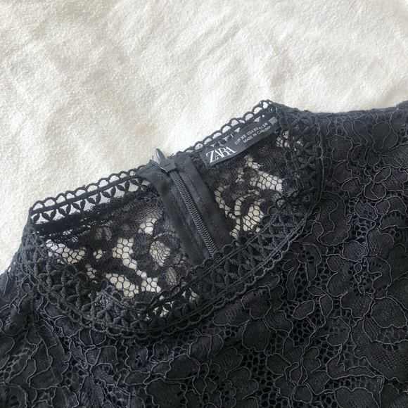 Zara black Blouse XS - Picture 2 of 3